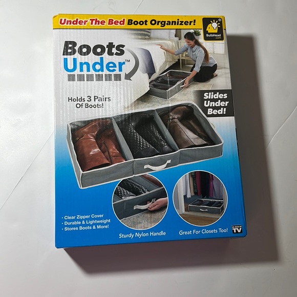 bulbhead Storage & Organization Nwt Boots Under The Bed Organizer